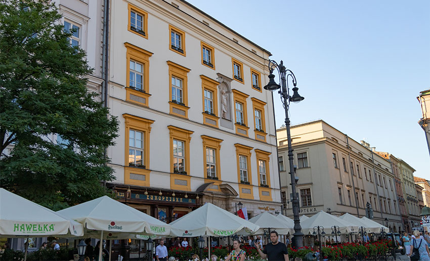 Krzysztofory-Palast in Krakau. Foto: Olaf Matthei-Socha