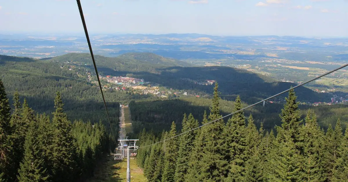 Krummhübel, Karpacz, Tourismus, Urlaub, Schneekoppe, Seilbahn, Polen