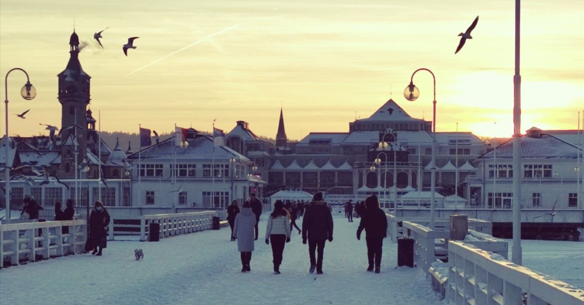 polen, zoppot, Seebrücke, Seebrücke in sopot