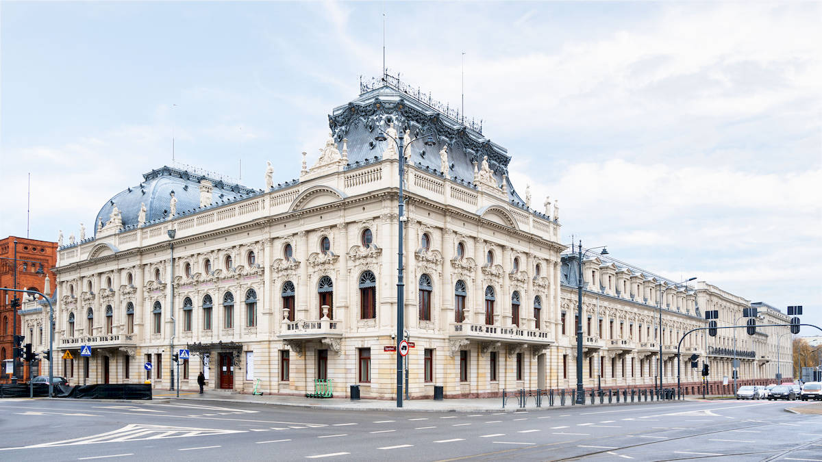 lodscher louvre, poznanski palast, lodz, lodsch