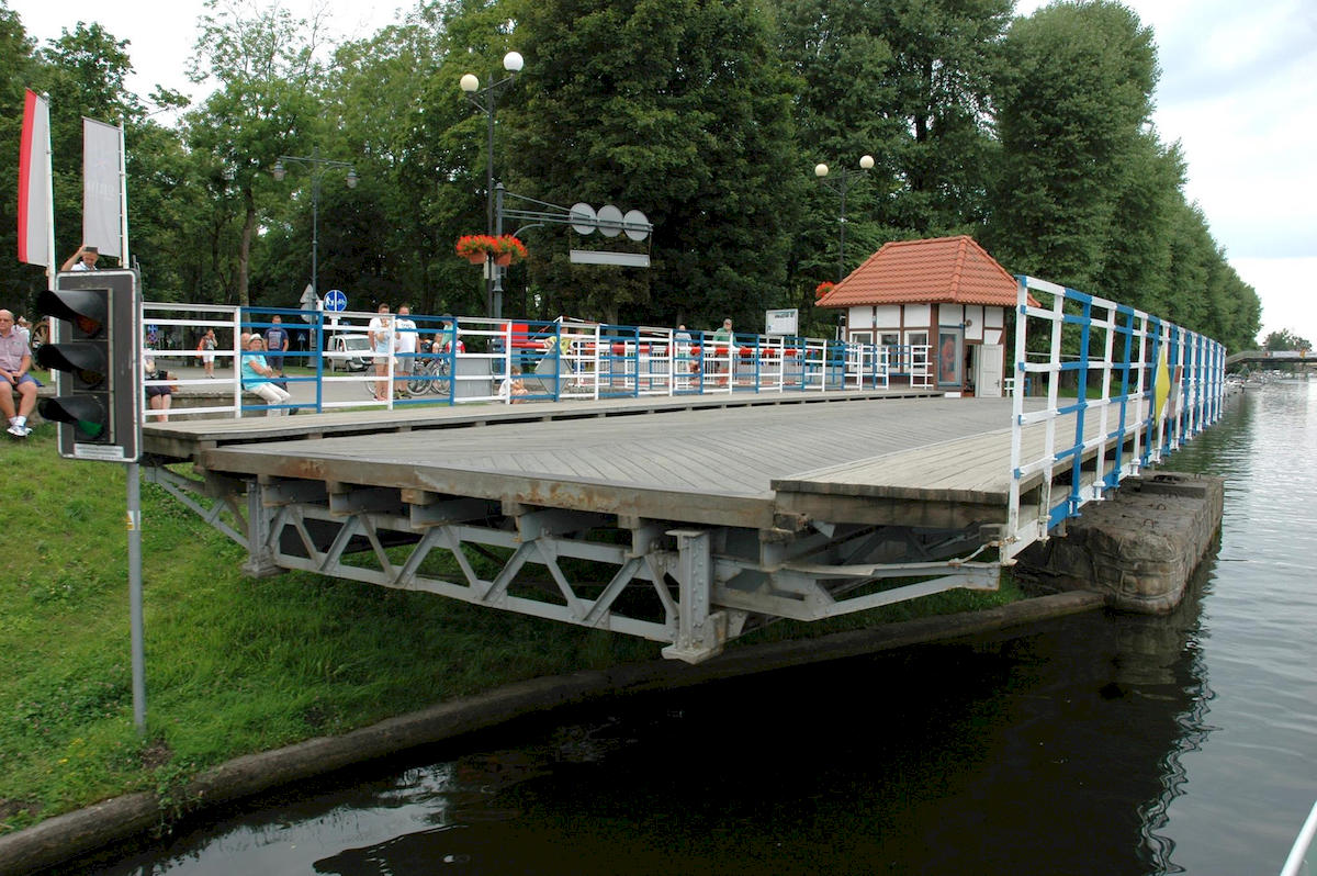Drehbrücke Lötzen, Giżycko