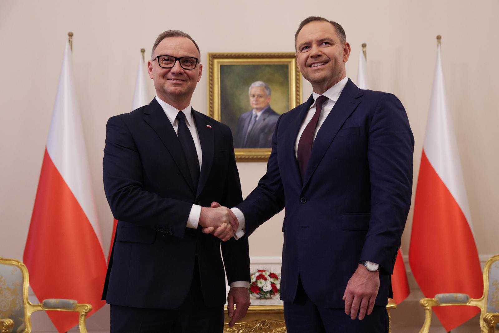 andryej duda, karol nawrocki, polen, präsident