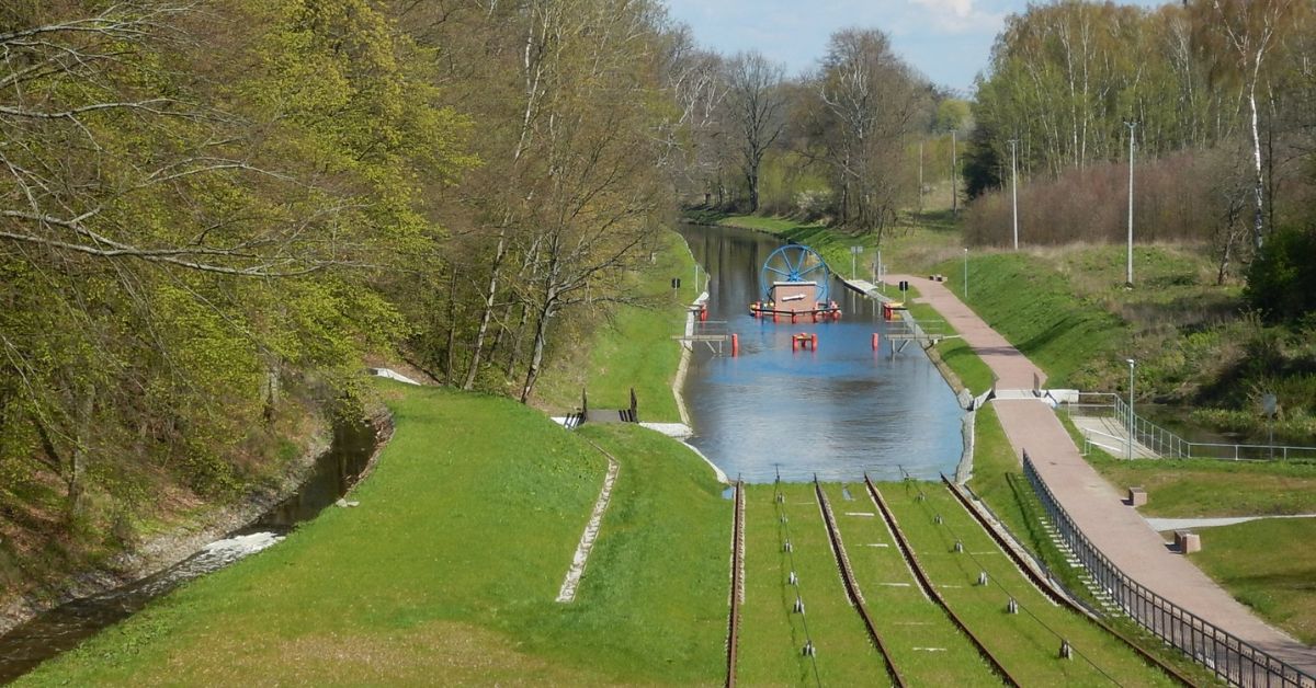 Oberländischer Kanal, Schrägaufzüge des Oberländischen Kanals, Schiffshebewerke, Schrägaufzüge, Kanal, tourismus, polen,