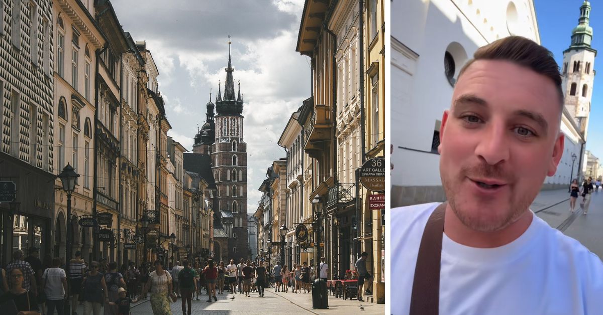 Polen, Ire, Kraków, Krakau, TikTok, Ire über Polen, @onlyagnew,