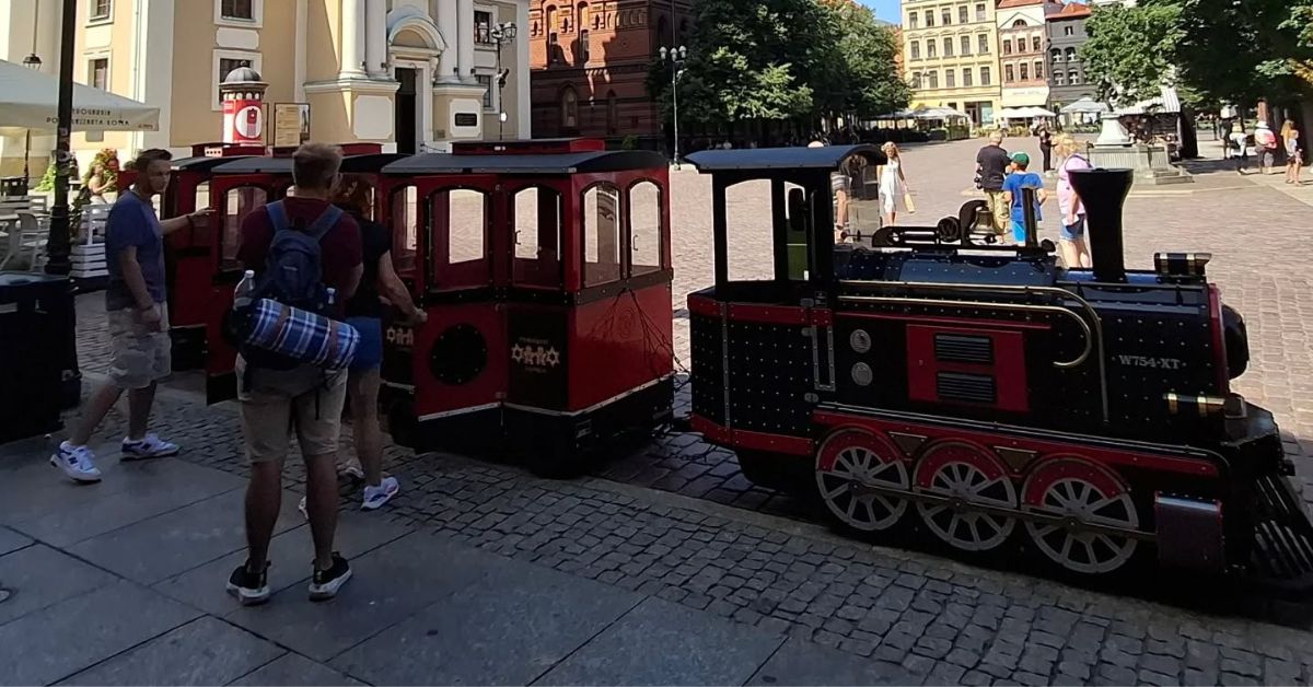 Piernikowy Ekspress, Lebkuchen Express, Toruń, Thorn, neue Attraktion, Neue Attraktion in Toruń, Neue Attraktion in Thorn, Attraktionen in Toruń, Attraktionen in Thorn, polen,