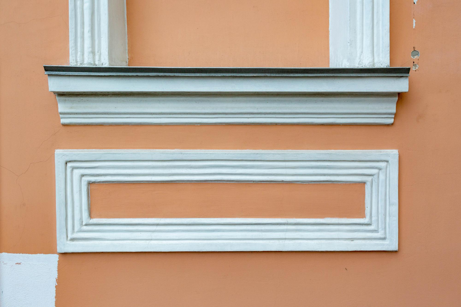 fassade, haus, Fassadengesimse, architektur