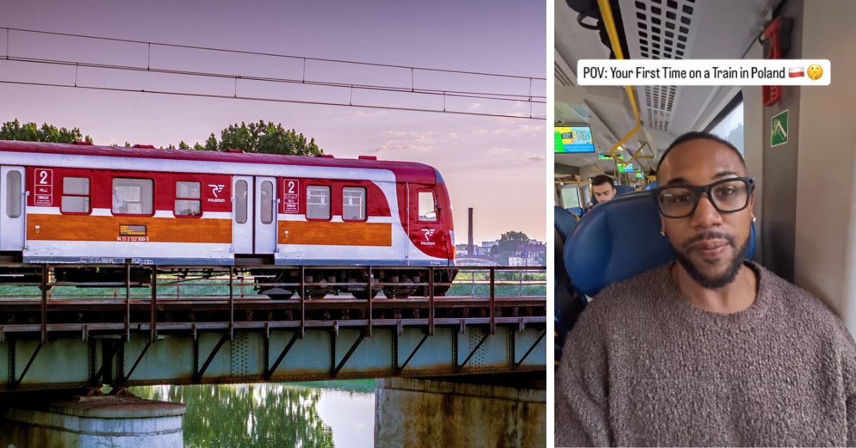 Amerikaner, Zug in Polen, Max, Maxwell Banton, Max Takes On The World, Video, Polen, Amerikaner über Polen, Ausländer über Polen,