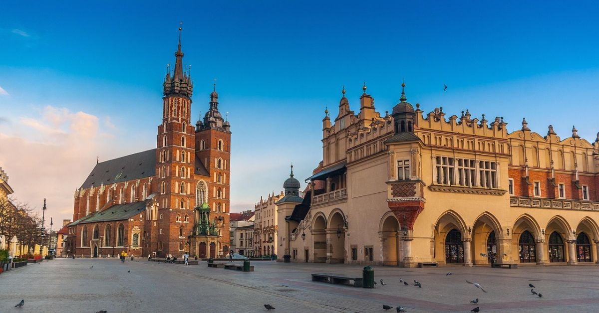 krakau, kraków, marktplatz, rynek głowny