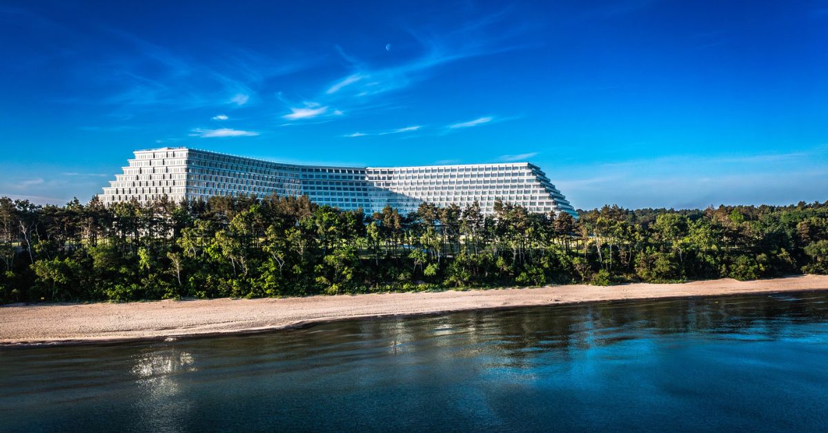 hotel, anlage, hotel gołębiewski, poberow, pobierowo, ostsee