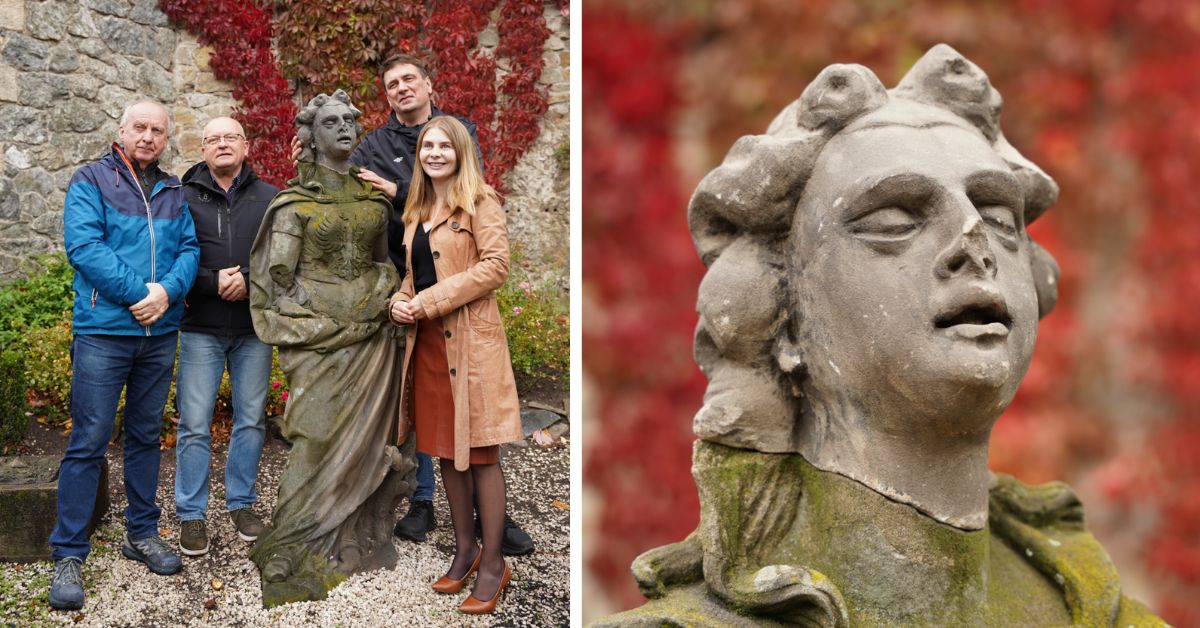 Schloss Fürstenstein, Wałbrzych, Waldenburg, Schloss, Polen, Fund, ungewöhnlicher Fund auf dem Schloss Fürstenstein,