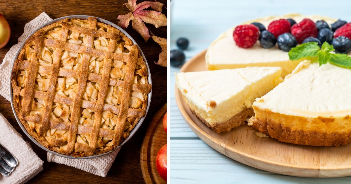 polnische Kuchen, Polnische Desserts, TasteAtlas, Rangliste, polnischer Apfelkuchen, Szarlotka, Sernik, polnischer Käsekuchen, TasteAtlas-Ranking, Polen, Kuchen,