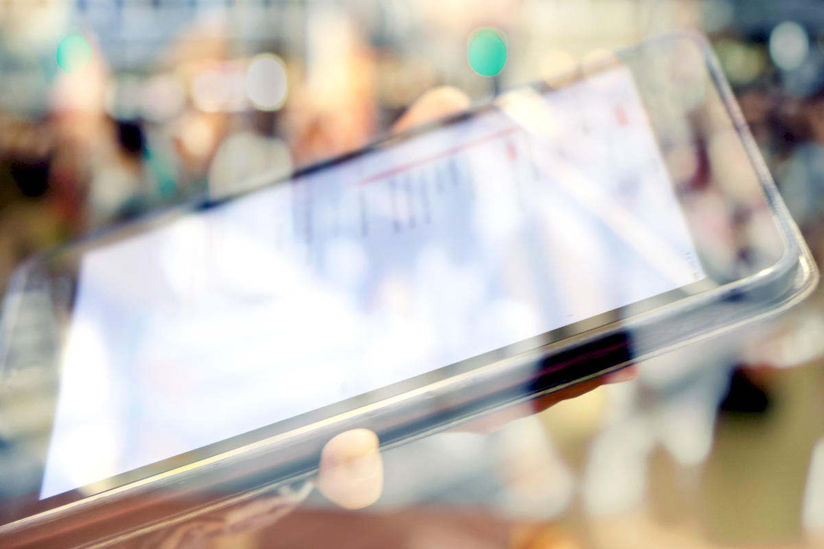 digitales schwarzes brett anzeige screen