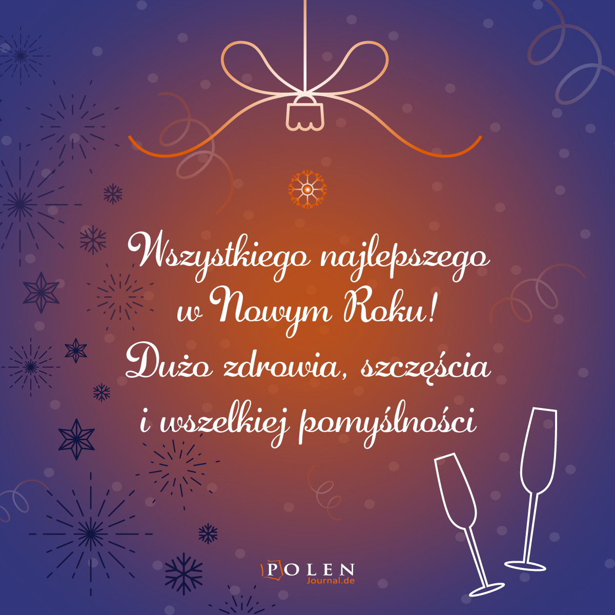 Frohes neues Jahr, Neujahrswünsche, polnisch, wünsche, Neujahrsgrüße, polnische wünsche