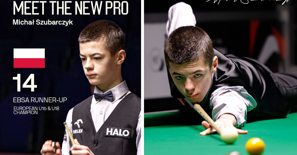 Michał Szubarczyk, Snooker Weltmeister, IBSF Weltmeisterschaft, Snooker Polen, Snooker, Snooker Katar, World Snooker Tour, Lublin, Polen,