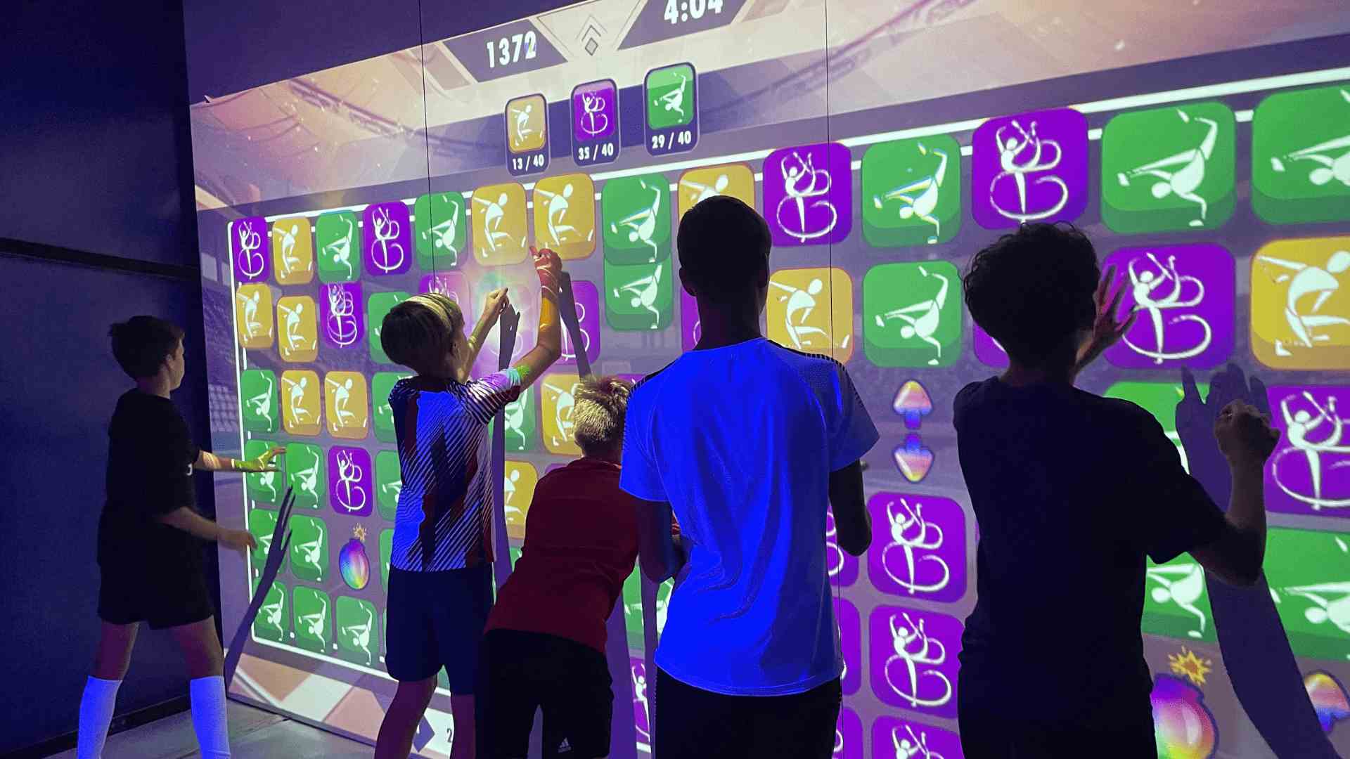 interaktive wand, freizeitpark, NeoXperiences