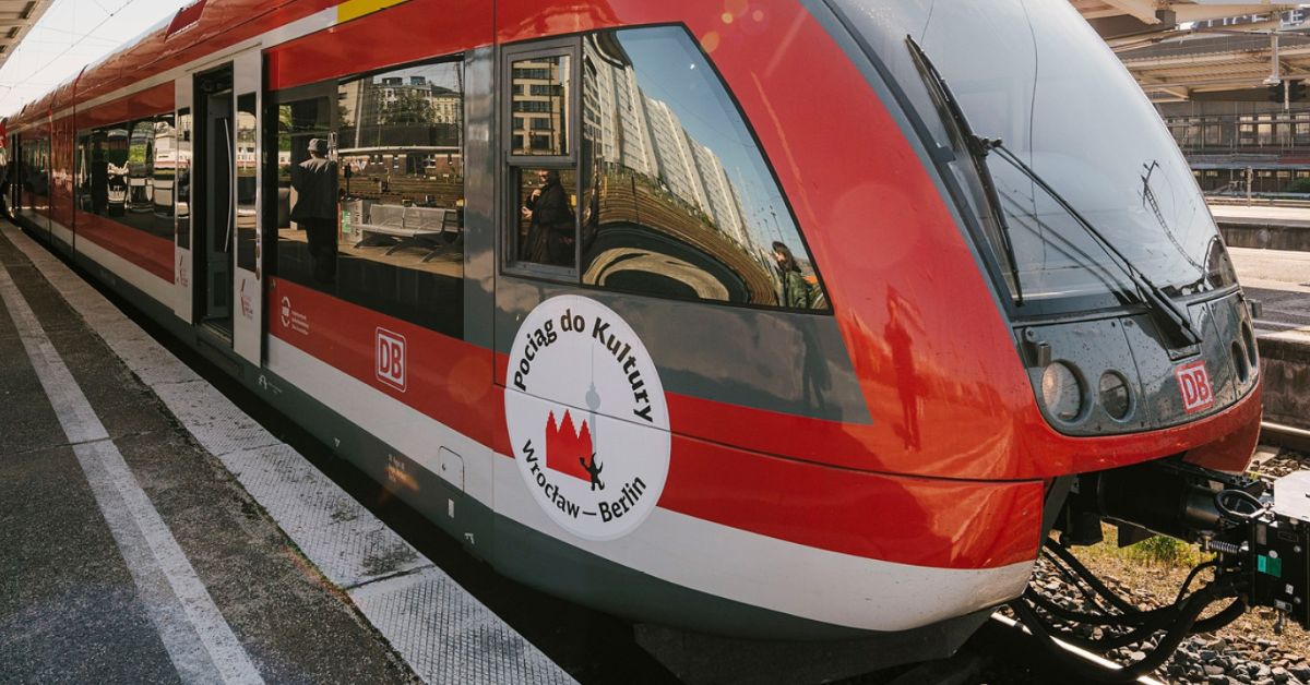 Kulturzug, Berlin, Wrocław, Breslau, Berlin-Wrocław, Zugverbindung, Deutschland-Polen, Kulturaustausch, Kulturprojekt, Kulturzug eingestellt, Deutsche Bahn, PKP, Polen,