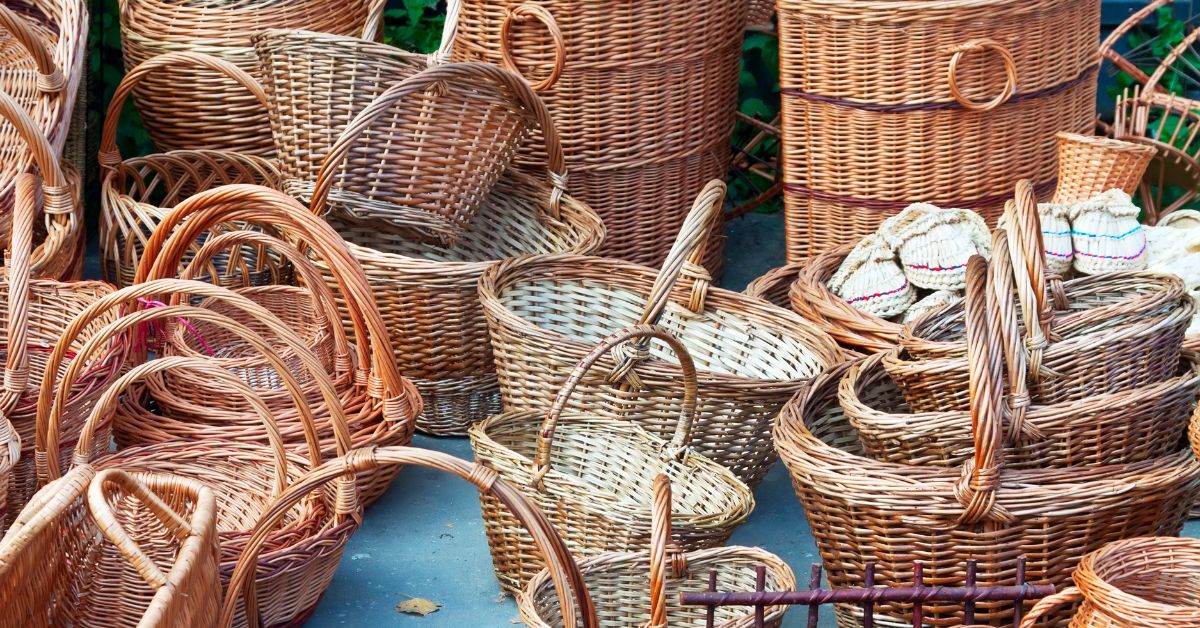 flechthandwerk, polnische körbe, polnische flecht-tradition,