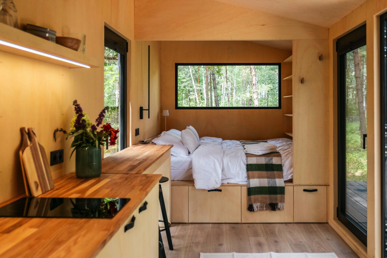tiny house, tiny houses, polen, redukt