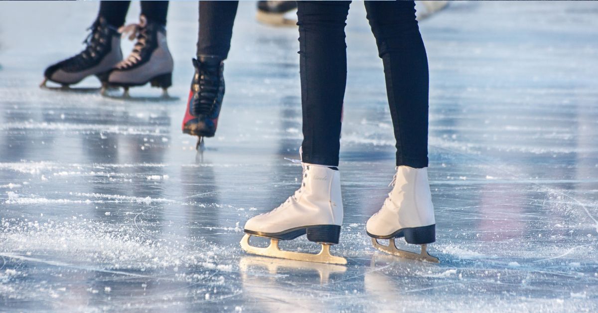 eislaufen, eislaufbahn, freiluft-eisbahn, krakau, polen, jordanpark