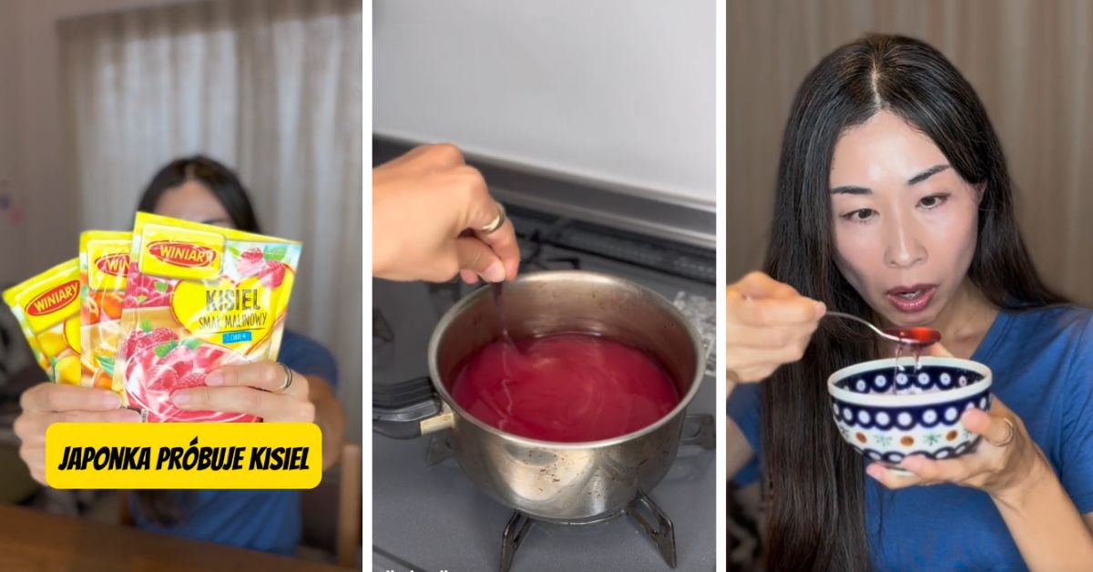 polnischer kisiel, polnische desserts, ungewöhnliche polnische speisen, polnische küche, kisiel, Ausländer und polnische gerichte, TikTok, Polen, Ausländer über Polen, Ausländer über Kisiel,