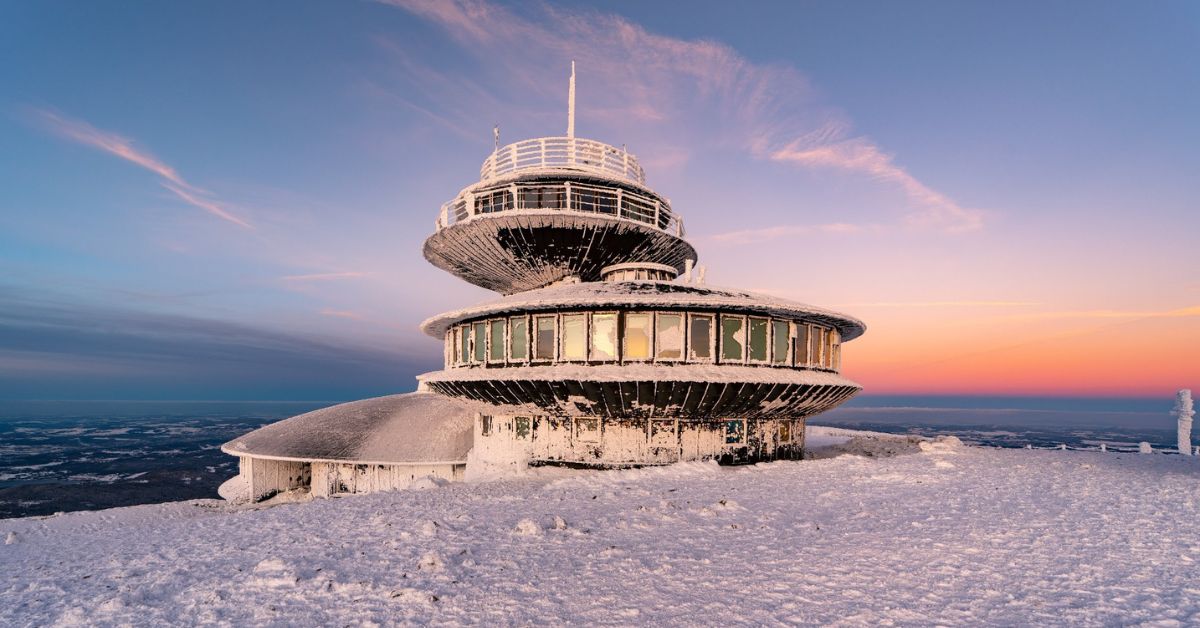 Schneekoppe Observatorium Modernisierung, Wetterstation Umbau, Schneekoppe Renovierung, Schneekoppe, Wetterstation Schneekoppe, Polen, Wetterstation Schneekoppe Modernisierung,