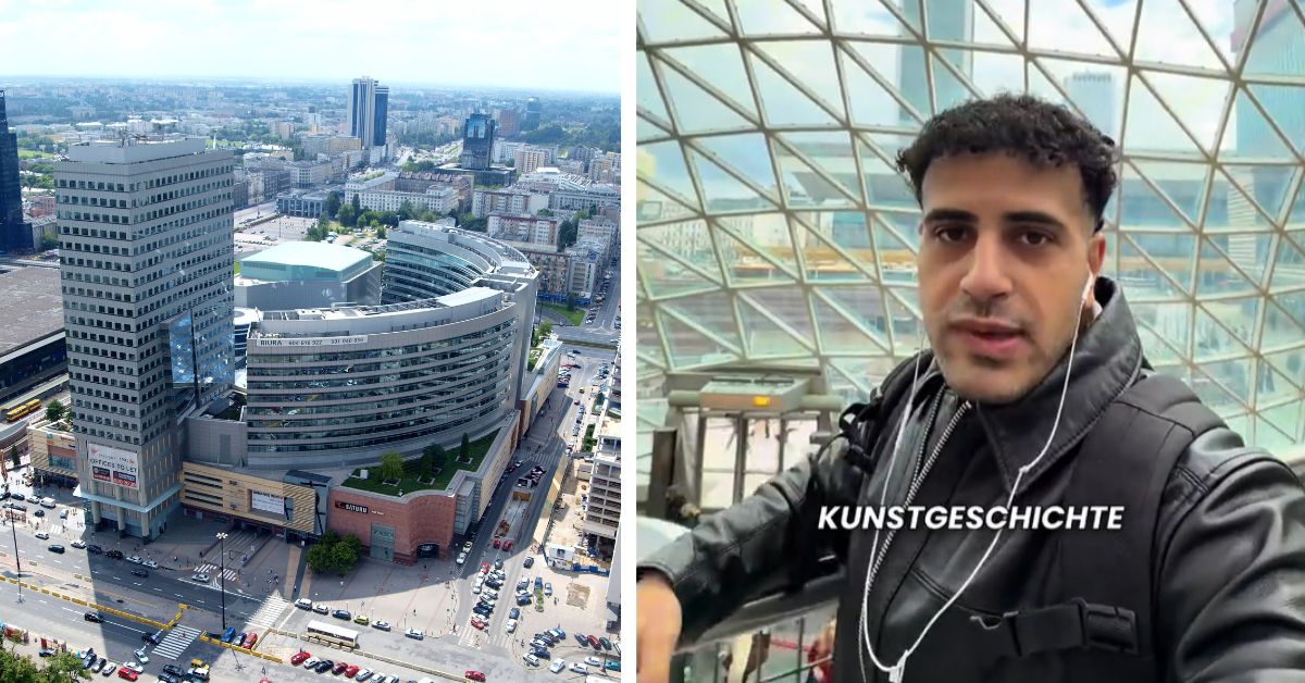 Warschau Einkaufszentrum, Złote Tarasy Architektur, Polen Design modern, deutscher Tourist Polen Erfahrungen, Warschau Sehenswürdigkeiten modern, Polen Architektur Glasdach, TikTok Reise Polen, Einkaufszentrum Warschau Eindruck, Warszawa, Warschau, Deutsche in Polen, Deutscher über Polen, Auslander über Polen,