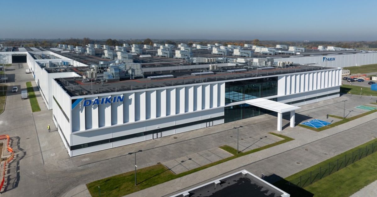 Daikin Polen, Daikin Fabrik Polen, Wärmepumpen Polen, Daikin Łódź, Ksawerów Fabrik, japanische Investitionen Polen, Wärmepumpenfabrik Europa, Daikin Europa, Polen, Xaverow, Xaverow Daikin,