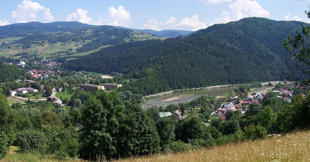 Piwniczna-Zdrój, Kellershals, COOLCITY Index 2026, klimaresistente Städte Europa, beste Kurorte Polen, nachhaltiger Tourismus Polen, Sandezer Beskiden Urlaub, Piwniczna-Zdrój Sehenswürdigkeiten, Polen Kurort, Polen,