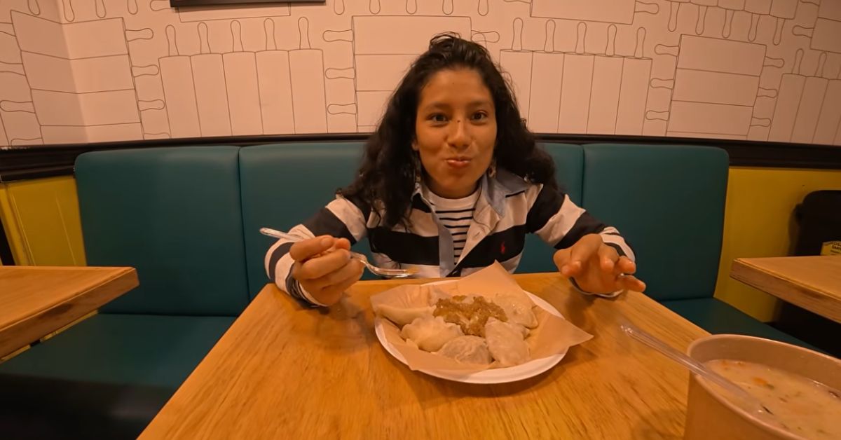Pierogi, Piroggen, polnische Küche, Kolumbianerin in Polen, Richie Bandana, Leidy Herrera, Polen Reise, polnisches Essen, Żurek, Katowice Kattowitz, Piroggen probieren, polnische Spezialitäten,