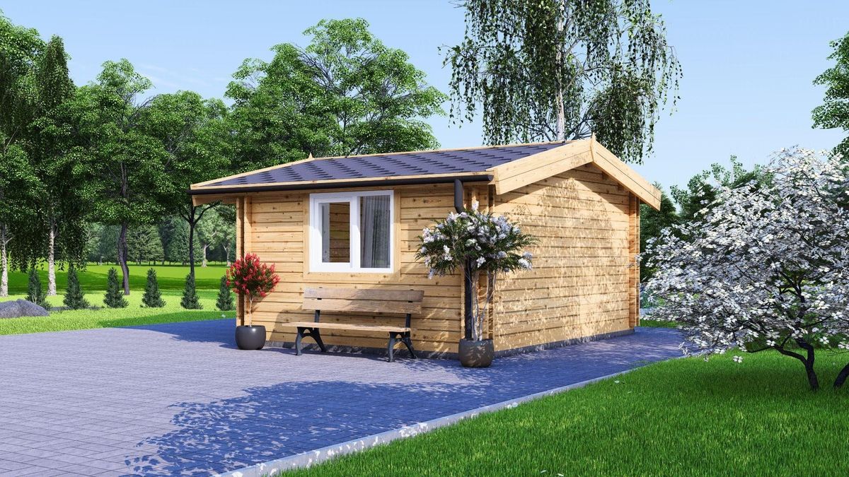 gartenhaus, holz, gartenhaus aus holz
