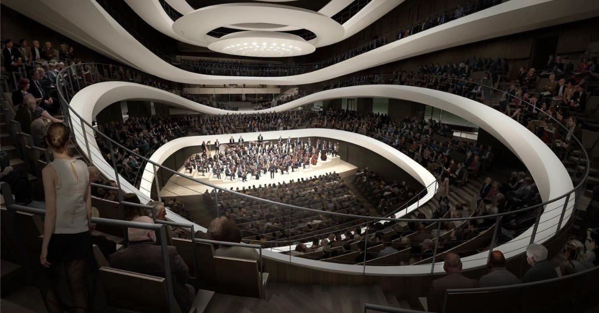 größter Konzertsaal Polens, Konzertsaal Warschau, neue Konzerthalle Warschau, Sinfonia Varsovia, Warbud SA, Konzertsaal Polen, größte Konzerthalle Polen, Kulturprojekt Warschau, neue Konzerthalle Polen, Sinfonia Varsovia,