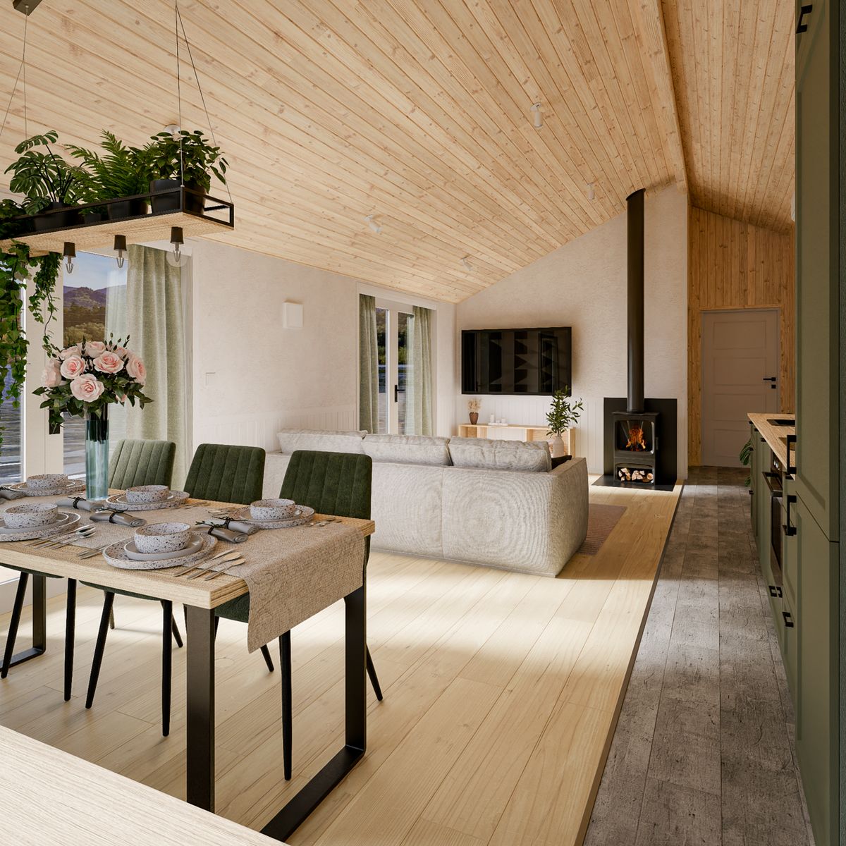 tiny house, modulhaus, aurora company, inneres