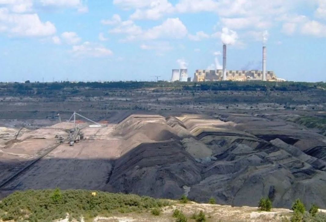 Aus dem Tagebau wird ein See: Bei Belchatow/Bełchatów entsteht Polens tiefster See
